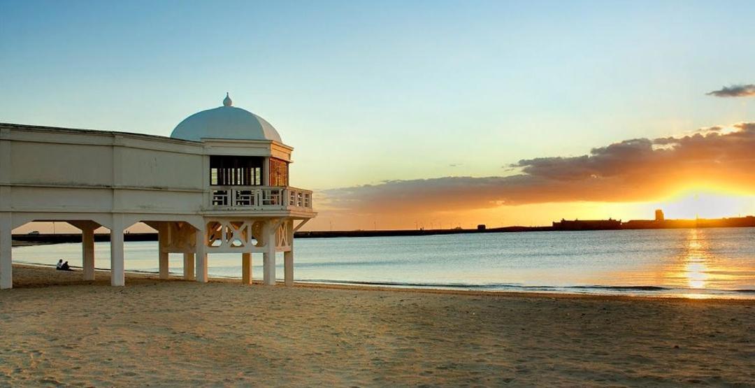 Atico Cadiz Al Lado Playa La Caleta Daire Dış mekan fotoğraf